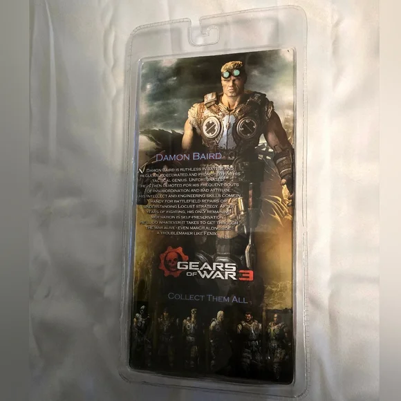 2011 NECA Gears of War 3 Series 2 Damon Baird 7” Action Figure [Retro Lancer]